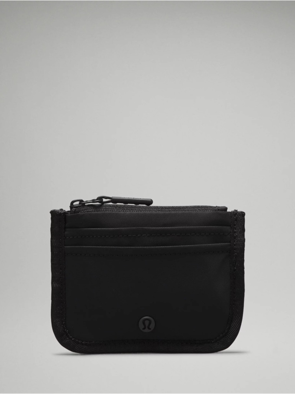 Lululemon black True Identity Card Case